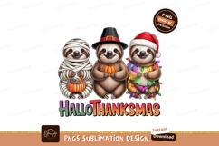 Sloths dressed for holidays halloween thanksgiving Product Image 1