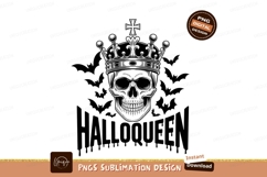 Crowned Skull Dark Royalty gothic Product Image 1