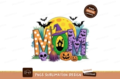 Halloween mom spooky celebration pumpkin Product Image 1