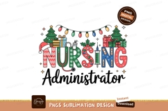 Festive nursing holiday celebration christmas stethoscope Product Image 1