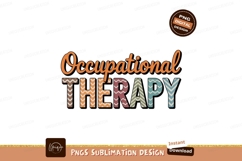 Occupational therapy text design graphic Product Image 1