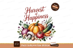 Autumn harvest bounty vegetables pumpkin Product Image 1
