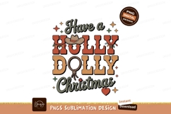 Festive Western Christmas Greeting holiday cowboy Product Image 1