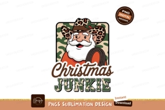 Cowboy Santa with Lasso leopard camouflage Product Image 1