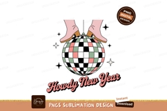 Pink boots disco ball celebration green Product Image 1