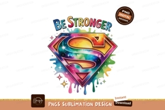 Colorful superman emblem galaxy tie dye image Product Image 1