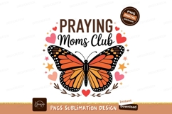 Format: Title: Praying Butterfly Love orange pink Product Image 1