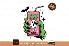 Green hand holding pink juice box image Product Image 1