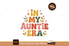 In My Auntie Era Floral Design flowers retro Product Image 1