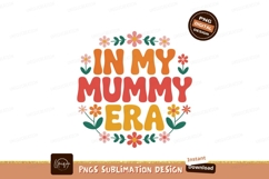 In my mummy era floral design flowers retro Product Image 1