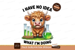 Fluffy cow science experiment beaker Product Image 1
