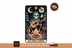 Skeleton holding wine glass with celestial background Product Image 1
