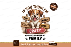 Happy dog signs crazy puppy tongue Product Image 1