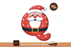 Santa Claus character red festive image Product Image 1
