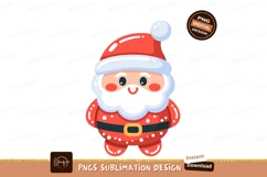 Chubby Santa Claus festive character christmas holiday Product Image 1