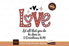 Format: Title: Love hearts candy stripes pink Product Image 1