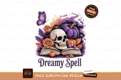 Skull Roses Pumpkins Butterfly Book image Product Image 1