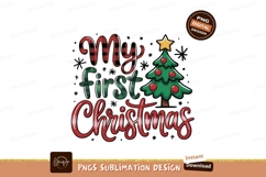 My First Christmas Tree star ornaments Product Image 1