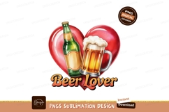 Heart Beer Bottle Mug love Product Image 1