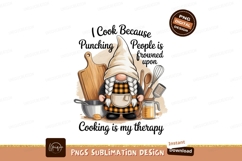 Gnome chef cooking kitchen utensils image Product Image 1