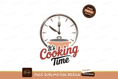 Clock pot fork cooking kitchen Product Image 1
