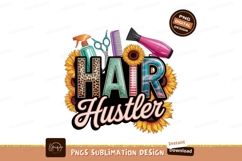Hair Hustler Sunflower Stylist Tools scissors comb Product Image 1