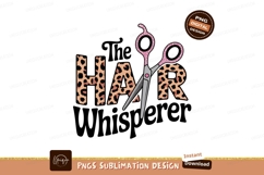 Leopard print hair scissors pink Product Image 1