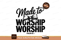 Made To Worship Creative Design Element Product Image 1