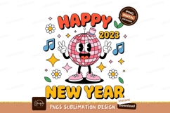 Disco ball celebration happy new year image Product Image 1