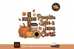 Pumpkin spice jesus christ autumn image Product Image 1