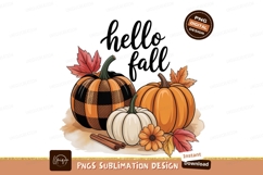 Pumpkins Leaves Cinnamon Flower autumn fall Product Image 1