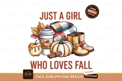 Autumnal treats cozy blanket boots fall pumpkin Product Image 1
