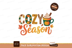Cozy season autumn drink fall leaves Product Image 1