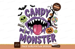 Purple monster mouth candy Halloween tongue Product Image 1