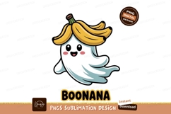 Banana ghost character yellow black Product Image 1