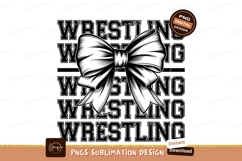 Baseball With Bow Sublimation Png Graphic Product Image 1