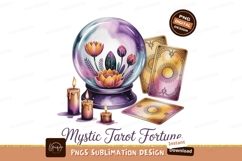 Crystal ball tarot cards candles image Product Image 1