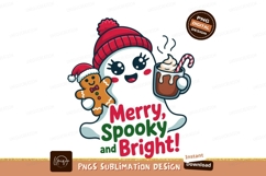 Ghost gingerbread hot chocolate candy Product Image 1