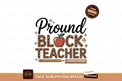Block Teacher Apple Pencil Ruler education Product Image 1