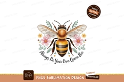 Honey bee floral wreath insect pink Product Image 1