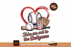 Baseball heart peanuts bat glove image Product Image 1