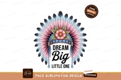 Feathered headdress floral adornment feathers pink Product Image 1