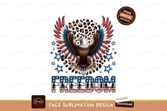 Majestic eagle wings spread stars freedom patriotic Product Image 1