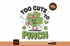 Cute Clover St Patricks Day Graphic Product Image 1
