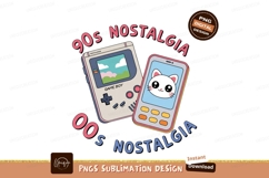 Retro gaming phone cat game cute Product Image 1