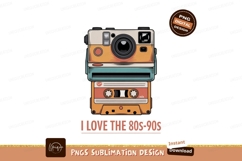 Vintage camera cassette tape retro Product Image 1