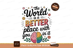 Self love brain sunflower pink Product Image 1