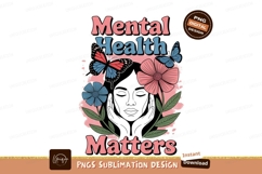 Butterflies flowers silhouette mental health butterfly Product Image 1