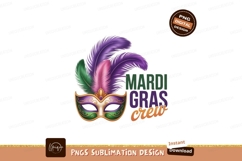 Feathered mask text feathers purple Product Image 1
