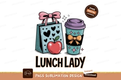 Lunch bag cup apple gift image Product Image 1